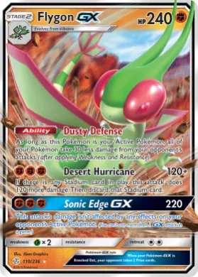 Flygon-GX (CEC 110) Cosmic Eclipse
