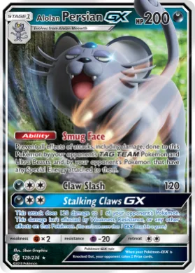 Alolan Persian-GX (CEC 129) Cosmic Eclipse