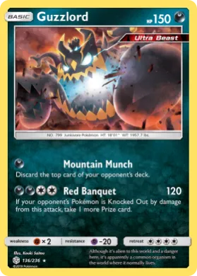 Guzzlord (CEC 136) Cosmic Eclipse