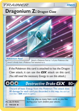 Dragonium Z: Dragon Claw (CEC 190) Cosmic Eclipse