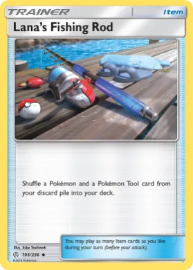 Lana's Fishing Rod (CEC 195) Cosmic Eclipse