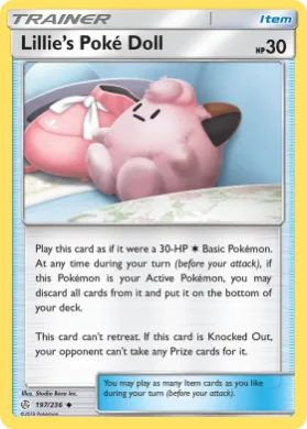 Lillie's Poké Doll (CEC 197) Cosmic Eclipse