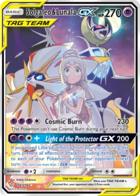 Solgaleo & Lunala-GX (CEC 216) Cosmic Eclipse