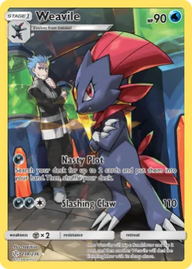 Weavile (CEC 238) Cosmic Eclipse