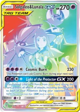 Solgaleo & Lunala-GX (CEC 254) Cosmic Eclipse