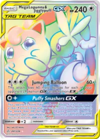 Mega Lopunny & Jigglypuff-GX (CEC 261) Cosmic Eclipse