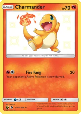 Charmander (HIF SV6) Hidden Fates