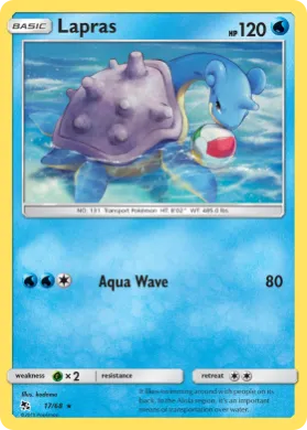 Lapras (HIF 17) Hidden Fates