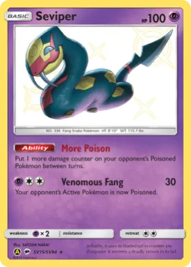Seviper (HIF SV15) Hidden Fates
