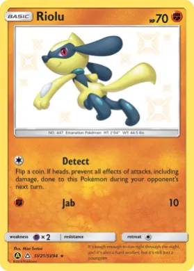 Riolu (HIF SV21) Hidden Fates