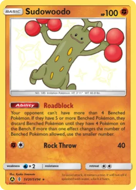 Sudowoodo (HIF SV20) Hidden Fates
