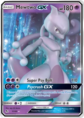 Mewtwo-GX (HIF 31) Hidden Fates