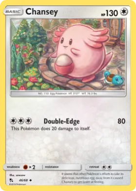 Chansey (HIF 46) Hidden Fates