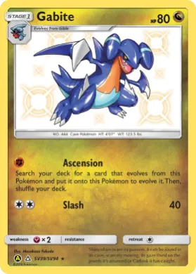 Gabite (HIF SV39) Hidden Fates