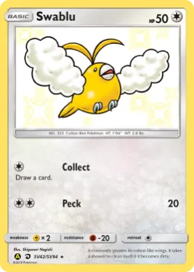 Swablu (HIF SV42) Hidden Fates