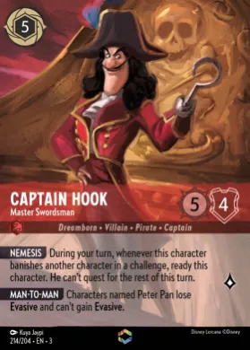 Captain Hook (3INK 214) Into the Inklands