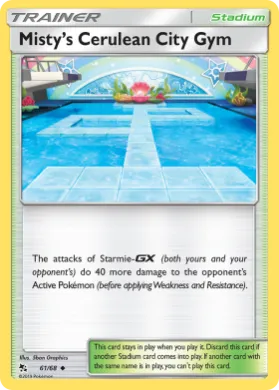 Misty's Cerulean City Gym (HIF 61) Hidden Fates