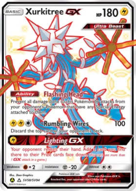 Xurkitree-GX (HIF SV58) Hidden Fates