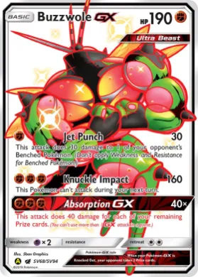 Buzzwole-GX (HIF SV68) Hidden Fates
