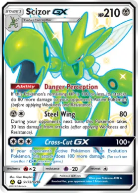 Scizor-GX (HIF SV72) Hidden Fates