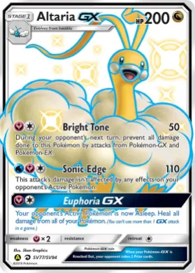 Altaria-GX (HIF SV77) Hidden Fates