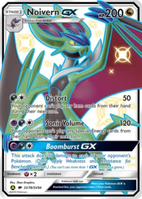 Noivern-GX (HIF SV78) Hidden Fates