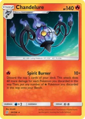 Chandelure (UNM 30) Unified Minds
