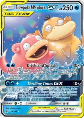 Slowpoke & Psyduck-GX (UNM 35) Unified Minds