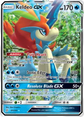 Keldeo-GX (UNM 47) Unified Minds