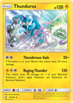Thundurus (UNM 68) Unified Minds