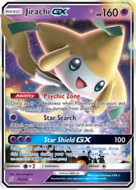 Jirachi-GX (UNM 79) Unified Minds