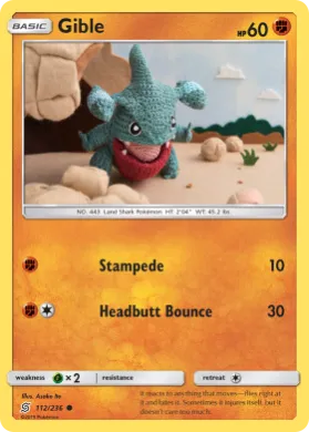 Gible (UNM 112) Unified Minds
