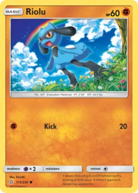 Riolu (UNM 115) Unified Minds