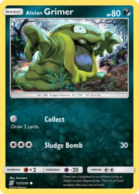 Alolan Grimer (UNM 127) Unified Minds