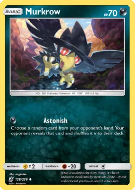 Murkrow (UNM 128) Unified Minds