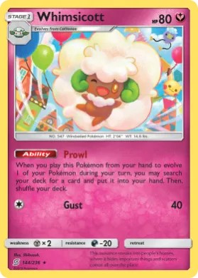 Whimsicott (UNM 144) Unified Minds