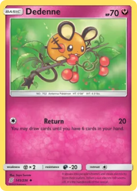 Dedenne (UNM 145) Unified Minds