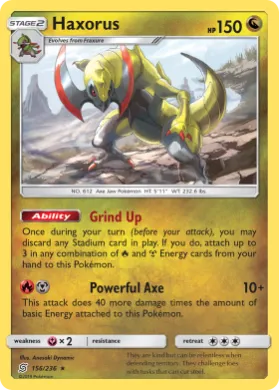 Haxorus (UNM 156) Unified Minds