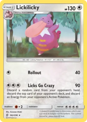 Lickilicky (UNM 162) Unified Minds