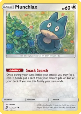 Munchlax (UNM 173) Unified Minds