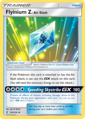 Flyinium Z: Air Slash (UNM 195) Unified Minds