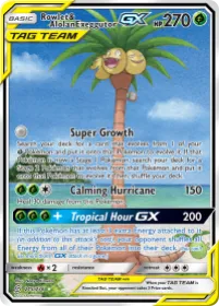 Rowlet & Alolan Exeggutor-GX (UNM 215) Unified Minds