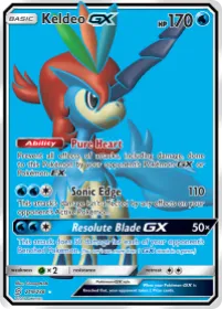 Keldeo-GX (UNM 219) Unified Minds