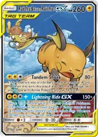 Raichu & Alolan Raichu-GX (UNM 221) Unified Minds