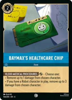 Baymax's Healthcare Chip (6AZS 166) Azurite Sea