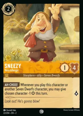 Sneezy (2ROF 22) Rise of the Floodborn