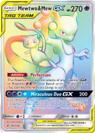 Mewtwo & Mew-GX (UNM 242) Unified Minds