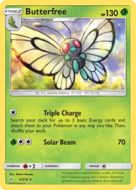 Butterfree (UNB 4) Unbroken Bonds