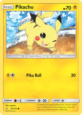 Pikachu (UNB 54) Unbroken Bonds