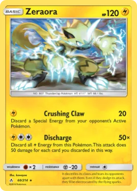 Zeraora (UNB 60) Unbroken Bonds